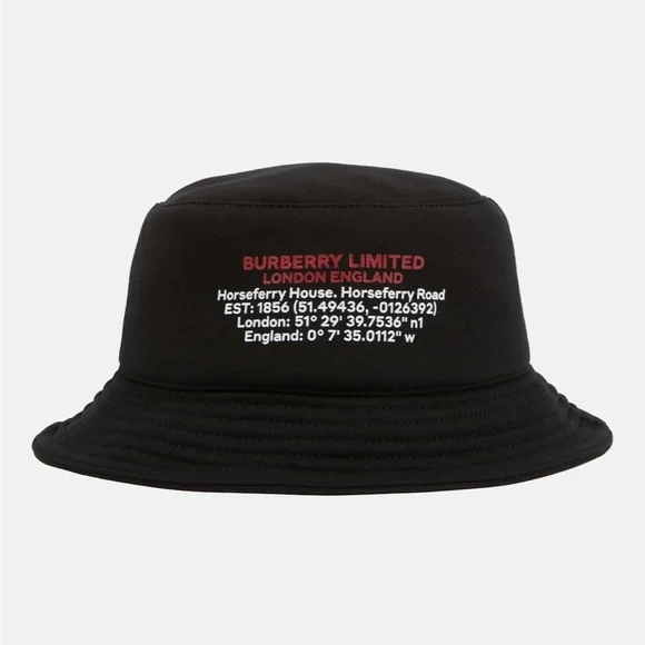 Burberry | Accessories | Burberry Logo Cotton Jersey Bucket  display picture 2